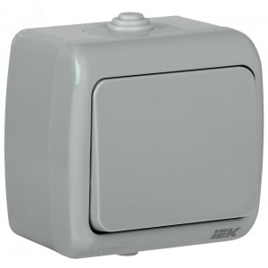 Выключатель 1-кл. 1п ОП Aquatic 10А IP54 ВС-20-1-0-А сер. EVA10-K03-10-54