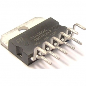 TDA7265, УНЧ 2x25Вт (питание 2x20В/нагрузка 8 Ом)