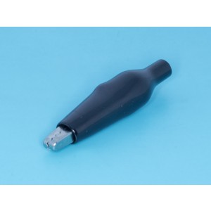 ITA-43B, Зажим изолированный 43мм тип 'aligator', черный