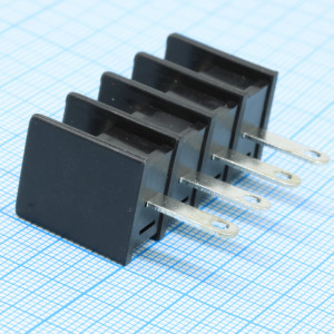 DG45H-B-04P-13-00A(H), Клеммник винтовой барьерный с кожухом на кабель