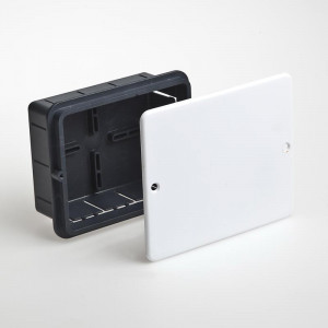 Коробка распределительная СП 130х106х50мм IP30 10162