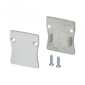 Заглушка для ALU-WIDE-H28 глухая 014876, Заглушка для SlimLine Wide 28mm, без отверстия. Материал - ALU сплав.  Цена указана за 1шт.