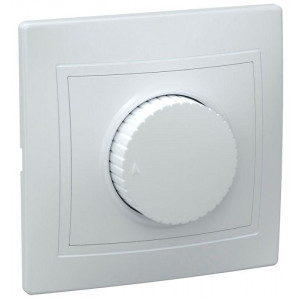 Светорегулятор поворот. СП КВАРТА IP20 ВСР10-1-0-КБ бел. EDK10-K01-03-DM