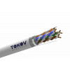 Кабель витая пара SF/UTP 4х2х24AWG (0.52мм) кат.5E PVC TOKOV PRO Fluke tested (м) TOKOV ELECTRIC TKP-C06-SF/UTP-42-5E-305