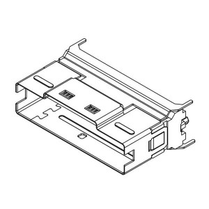U10BH7426101T, Соединители для ввода/вывода SlimSAS V/T X8 30U" Gold plating, Latch pin outside, Latch pin length=4.2mm, 24G, T&R packing