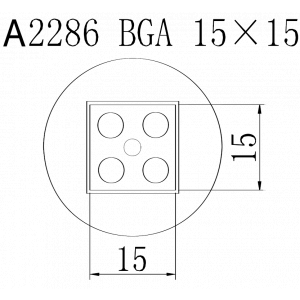 QUICK A2286, Насадка для термофена в паяльных станциях серий Quick 856, Quick 858, Quick 2008, Quick 997, Quick 861DA