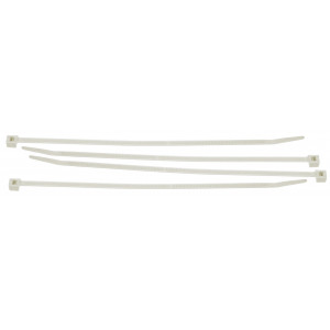 gws196311, Хомуты нейлоновые, 200х3.5 мм, цвет – прозрачный, 100 шт/упак