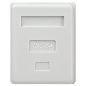 Розетка компьютерная 1-м RJ45 кат.5E неэкранир. Б0056900