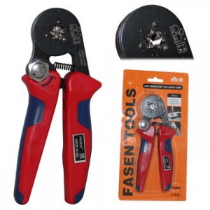 HSC9 10-6A, Мини-кримпер для обжима наконечников FASEN HSC9 10-6A