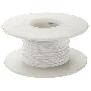 KSW30W-0100, Монтажный провод 30AWG LOW STRP FORCE 100' SPOOL WHITE