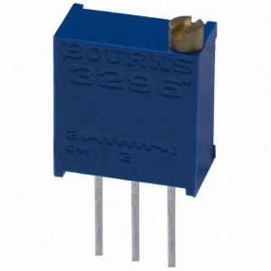 3296W-1-471LF, TRIMMER 470 OHM 0.5W PC PIN