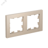 Рамка 2-пост. AtlasDesign универс. песочн. SE ATN001202