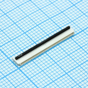 5034804000, Коннектор  FPC 40 контактов шаг 0.5мм угловой для поверхностного монтажа лента на катушке