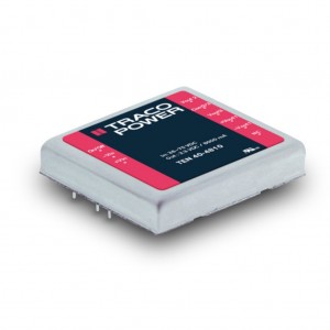 TEN 40-2422WI, Преобразователь DC/DC на печатную плату вход 24В двуполярный выход ±12В 1.65A/-1.65A 40Вт 8-Pin