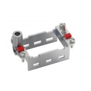 Вилочный держатель вставок H10B-03-M-1, Вилочная рамка, для модулей, 3 слота, типоразмер H10B, цинк