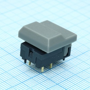 MP86B0GH-G, Кнопочный переключатель 12mA 24VDC, цвет серый