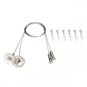 Подвес ALT-LARGO-HANG-L1000 (SL) 031986, 1м подвес для светильников LARGO. В комплекте: трос 1м-2шт, Цена за 1 комплект.