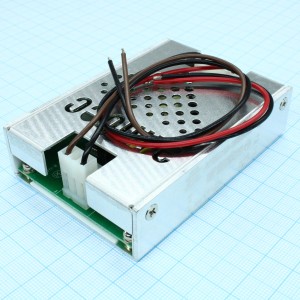 AMEC15-15SMAZ, AC/DC, 15Вт, вход 90…264В, выход 15В/1А, изоляция 4000В AC, КПД 81%,максимальная емкостная нагрузка не более 680мкФ, 92x65x24мм, -40…80°C, металл