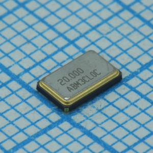 ABM3C-20.000MHZ-D4Y-T, Резонатор кварцевый 20МГц 18пФ SMD