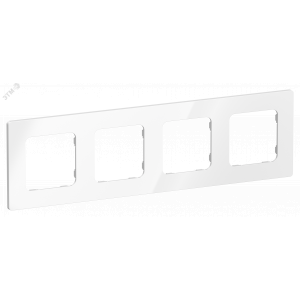 FLITE CLASSIC Рамка 4-местная РУ-4-К-ФлБ белый IEK FI-M42-32-20-K01
