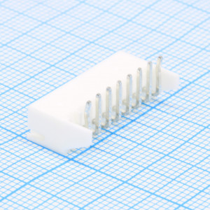 L-KLS1-2.50-08-R, Слот 8 контактов, шаг 2,54мм. для монтажа на плату
