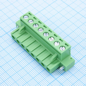 2EDGKM-5.0-08P-14-00A(H), Разъемный клеммный блок, 8 контактов шаг 5.0мм