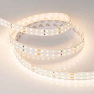 Лента RT 2-5000 24V Warm3000 2x2 (3528, 1200 LED, LUX) 024075(B), Широкая гибкая лента LUX, светодиоды 2x2 (2 ряда) smd 3528, 240шт/м (1200шт на 5м), белая плата 15мм, скотч 3М. Цвет ТЁПЛЫЙ 2900-3100K. Питание 24В, мощность 19,2 Вт/м (96 Вт на 5м), угол 120°. Размеры 5000x15x2,4мм. Мин.отрезок 50мм (12 LED). Цена за 1м.