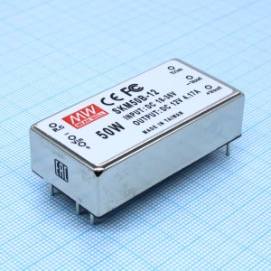 SKM50B-12, Преобразователь DC/DC, на печатную плату, 50 Вт