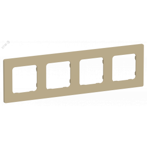 FLITE CLASSIC Рамка 4-местная РУ-4-К-ФлХ хаки IEK FI-M42-32-20-K59