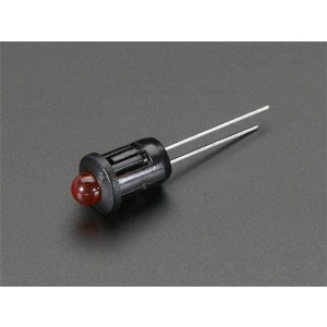 2174, Принадлежности Adafruit  5mm Plastic Bevel LED Holder - Pack of 5