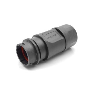 RTS1BS18N8P03, Стандартный цилиндрический соединитель Inline Receptacle 8 POS SZ 18 Pin