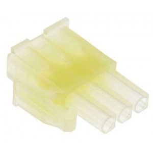 172337-1, Кожух разъема  PL 3 контакт(ов) 4.2мм обжим кабеля автомобильного применения пакет