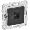 SKANDY Розетка компьютерная RJ45 кат.5E SK-K01G графит IEK SK-K10-1-K53