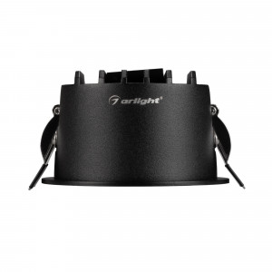 Светильник MS-DROP-BUILT-R84-8W Warm3000 (BK, 85 deg, 230V) 041493, Встраиваемый светильник даунлайт. Мощность 8 Вт, св. поток 610 лм, 76 лм/Вт, тёплый 3000 K, CRI>90, угол 85°, напряжение питания 230 В. Чёрный круглый корпус из алюминия, степень защиты IP54. Размер: диаметр 84 мм, высота 49 мм. Монтаж встраиваемый, устан