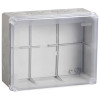 Коробка расп. КМ41278 о/п 240х195х165мм прозр. кр. IP55 UKO10-240-195-165-K51-55