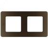 Рамка 2-м Inspiria бронз. Leg 673949