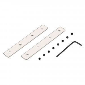 Соединитель профиля ARH-СEIL-S14-SHADOW-180 Set 039830, Прямой коннектор для соединения 2-х отрезков профиля ARH-СEIL-S14-SHADOW. Установка в паз на профиле. В комплекте: соединитель - 2 шт, винт - 8 шт. Цена за 1 комплект.