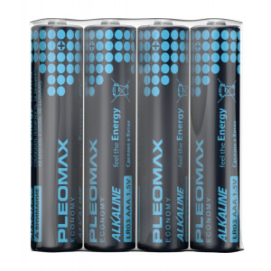 Батарейки Pleomax LR03-4S Economy Alkaline (48/960/46080) (кр. 4шт) [Б0020515]