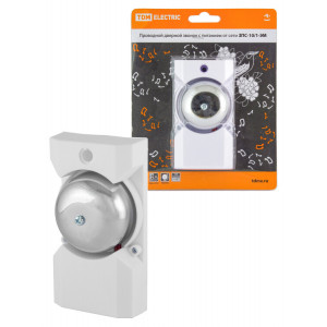 Звонок ЗПС-10/1-ЭМ (пров., в сеть, без кн.) SQ1901-0016