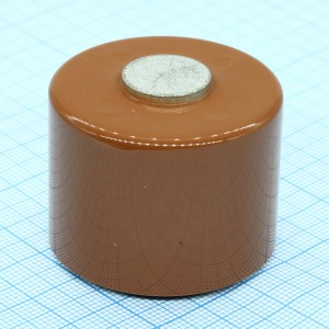 TSF-40C, Сверхвсоковольтный конденсатор 1080pF 20KVac Z5T 10% Dia:40mm