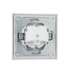 Розетка ArtGallery 16А с заземл. механизм бел. SE GAL000143