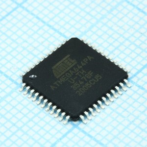 ATMEGA644PA-AU, Микроконтроллер AVR 64-K Флэш-память, 4-Кбайт ОЗУ, 2-Кбайт EEPПЗУ, 8 каналов 10-бит АЦП интерфейс JTAG 1.8 - 5.5 V пикомощный