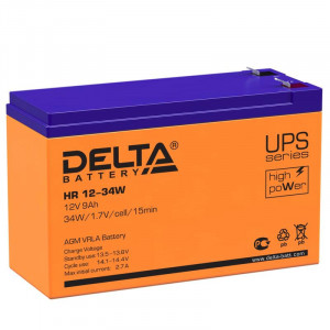 Аккумулятор UPS 12В 9А.ч HR 12-34 W