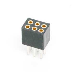 853-43-006-10-001000, Установочные панели для ИС и компонентов .161" SOCKET 2R 6P