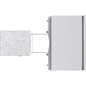 Кронштейн для удаления шкафа от столба на 150 мм. Basic fp-dis