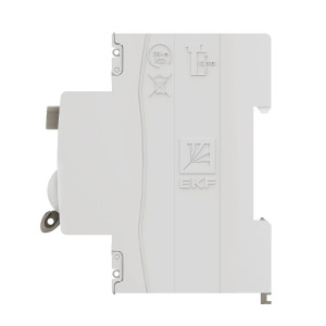 Выключатель дифференциального тока ВД-100N 2P 50А 100мА тип AC эл-мех 6кА PROXIMA EKF E1026M50100