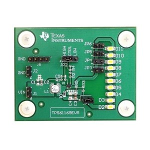 TPS61169EVM, Средства разработки схем светодиодного освещения  TPS61169EVM WLED Dri Evaluation Board