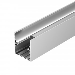 Профиль ARH-POWER-W75-2000 ANOD 036349, Алюминиевый анодированный профиль для светодиодных лент и линеек. Габаритные размеры (LхWхH): 2000x74,8x83.5 мм. Состоит из двух частей - профиля и съемного основания (площадки) для ленты. Ширина площадки для ленты 50.9 мм. Отсек для БП 60х35 мм.