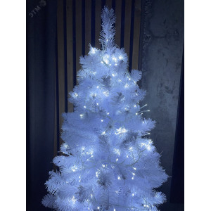 ENIN - WC Гирлянда LED Мишура 3,9 м белый провод, холодный свет, 220V (24/576) Б0047971