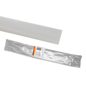 Термоусаживаемая трубка ТУТнг 40/20 белая по 1м (25 м/упак) SQ0518-0292